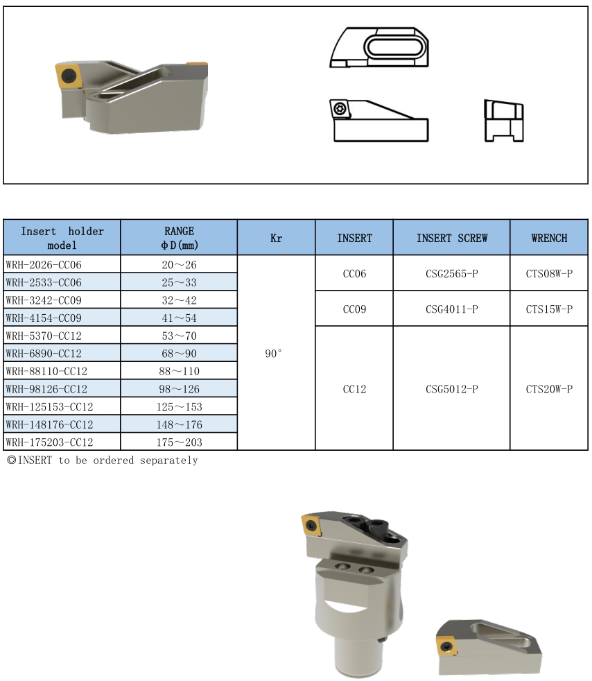 Rough Boring Cutter Module-CTD RBH MBH