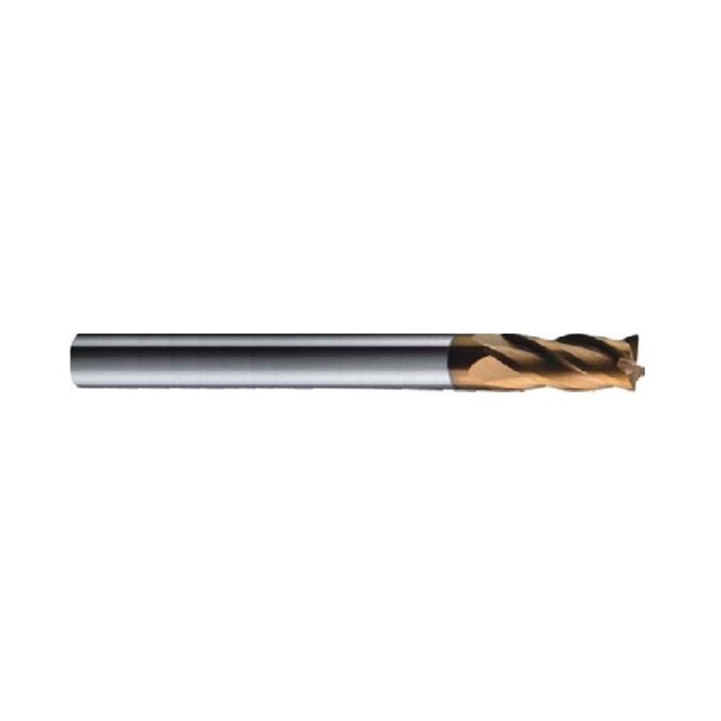 55° Solid Carbide End Mills- 4 Flute, with Long Shank Length