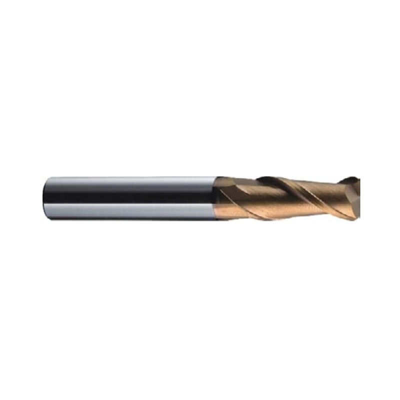 55° Solid Carbide End Mills- 2 Flute, Corner Radius