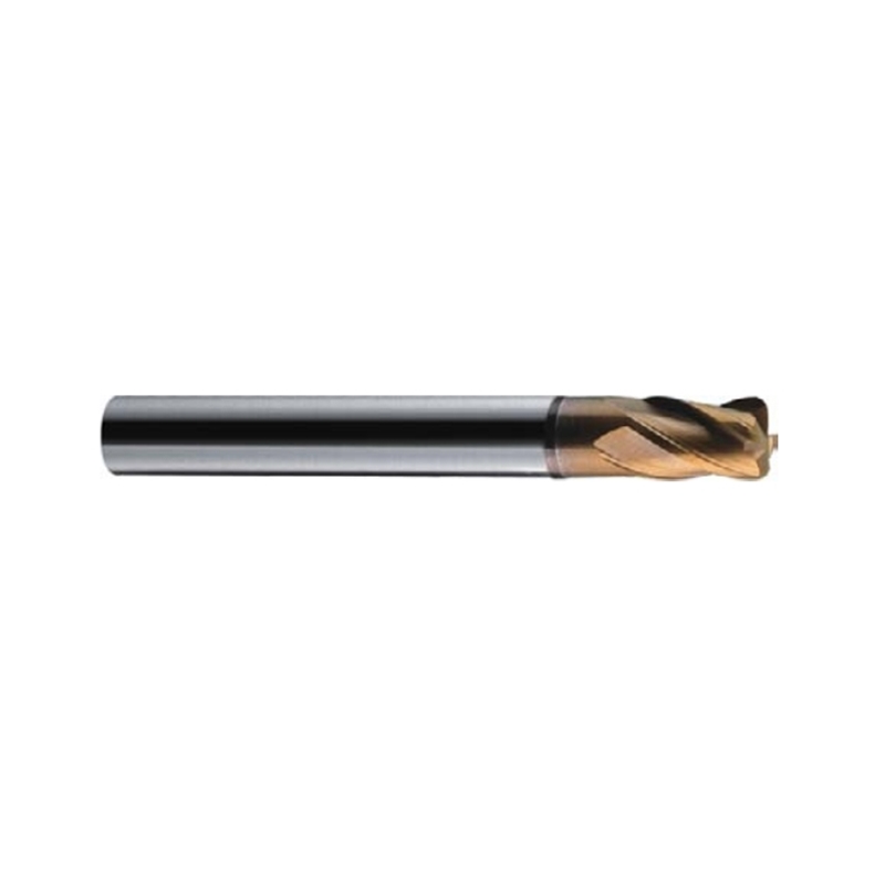 55° Solid Carbide End Mills- 4 Flute, Corner Radius