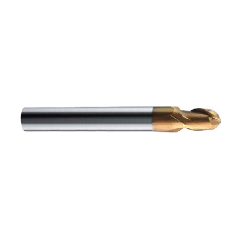 55° Solid Carbide End Mills- 2 Flute, Ball Nose